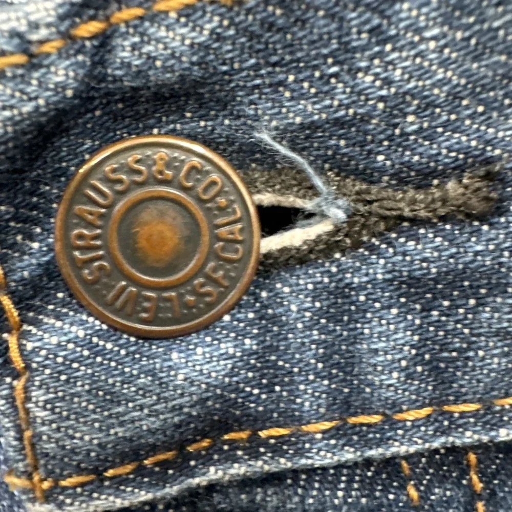 Levi's 550 Relaxed Fit Jeans‎ Mens 36 X 34 Blue 100% Cotton Denim